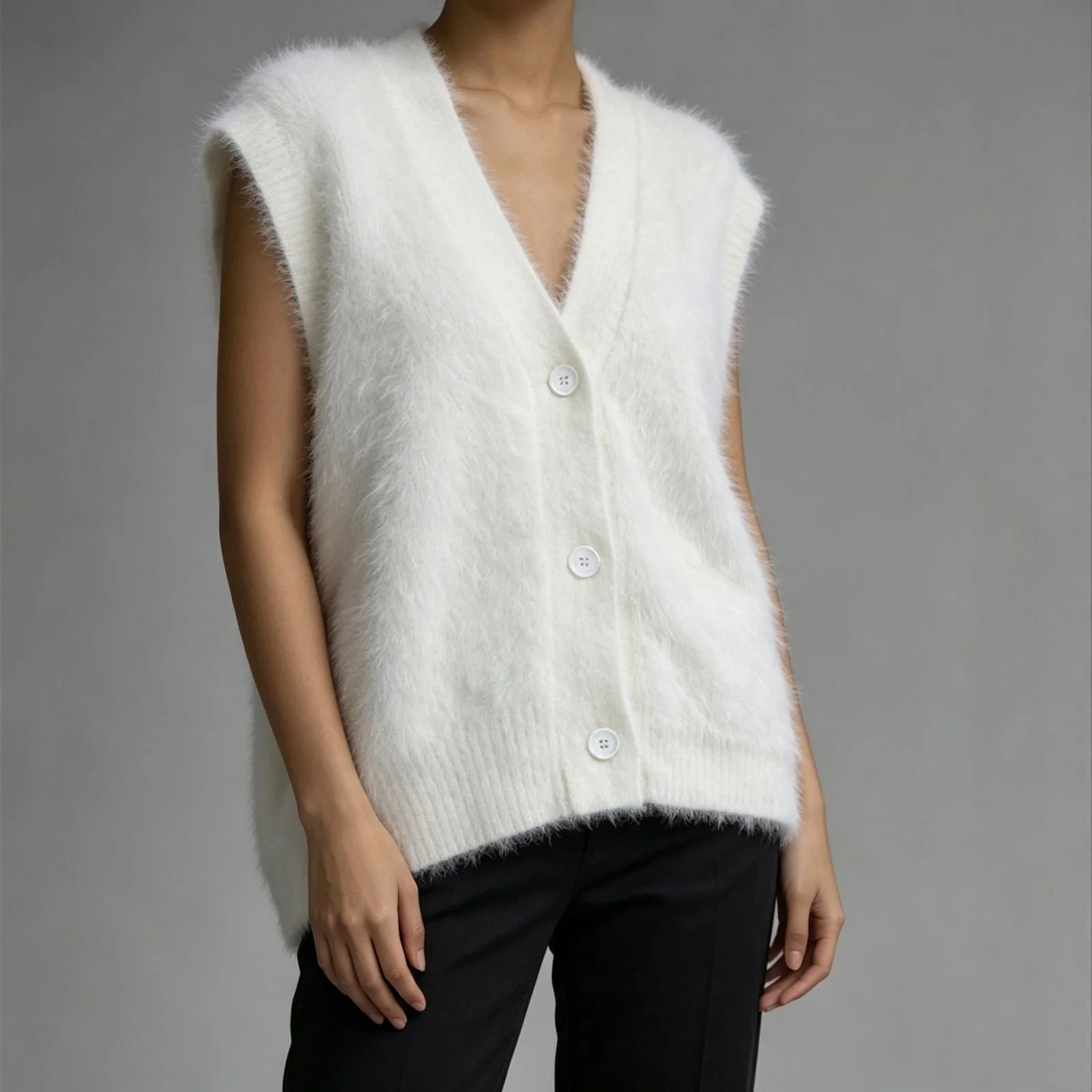 Short Women's Cardigan Sweater Jacket