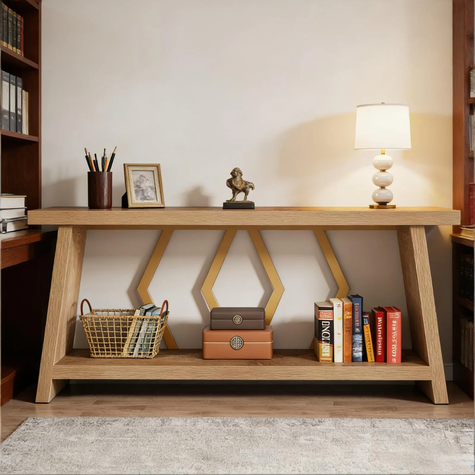 Sofa Table,storage Console Table,entryway Table