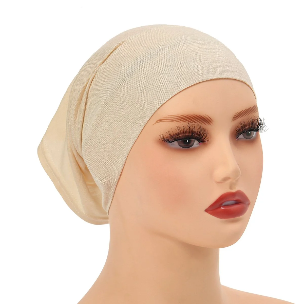 Soft Wide-brimmed Cotton Cap for Women