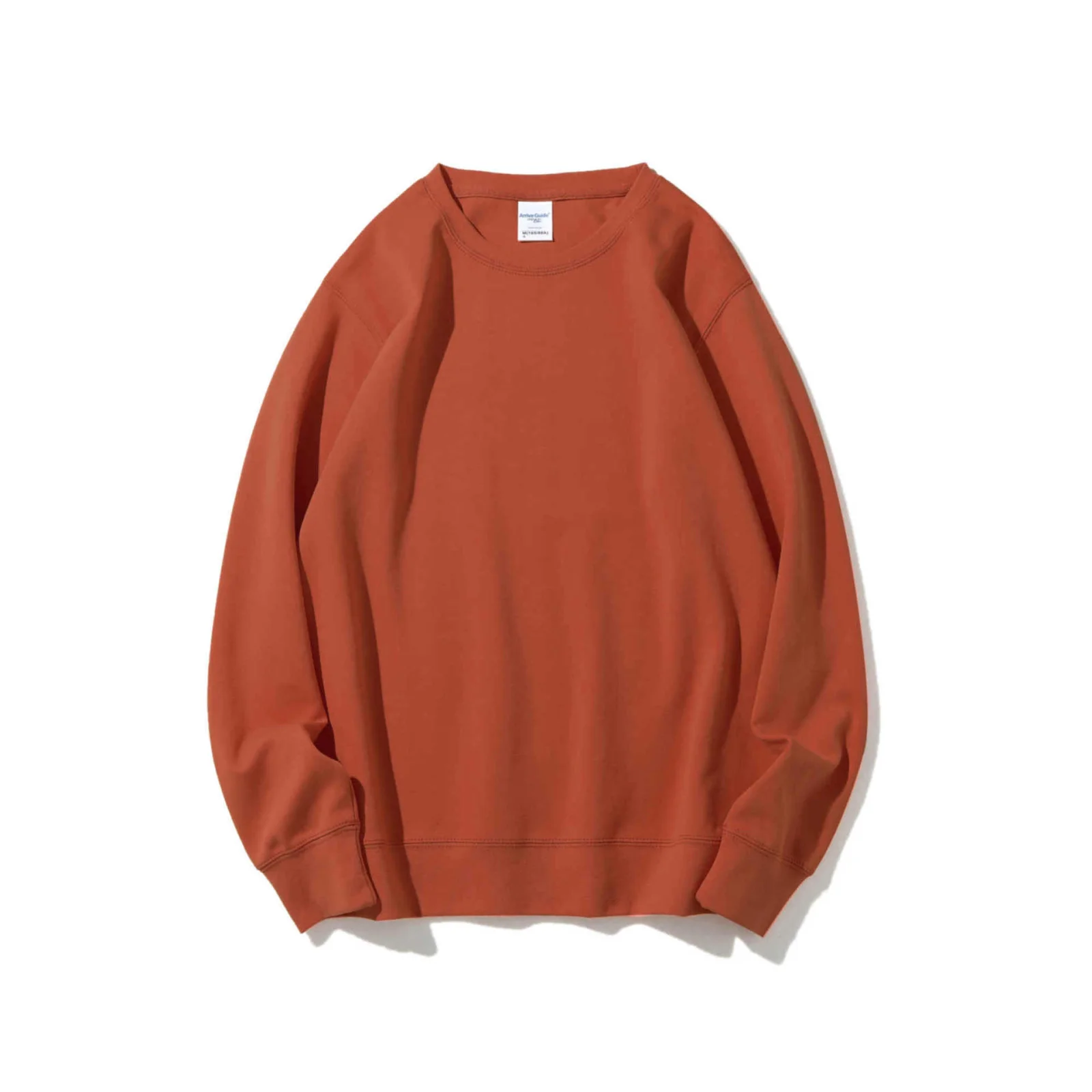 Solid Healthy Round Neck Sweater Long Sleeve