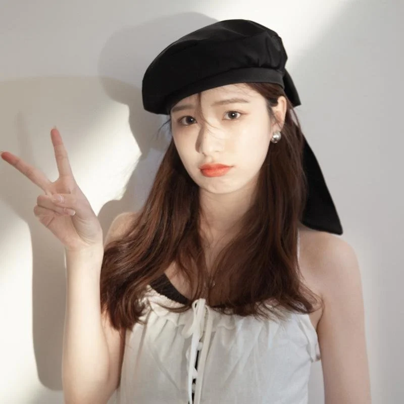 Spring & Summer Beret for Women - Cute Bow Design