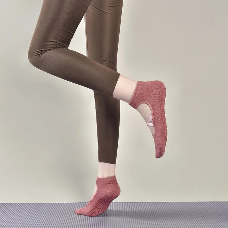 Stay Slip-Free Yoga Socks for Women