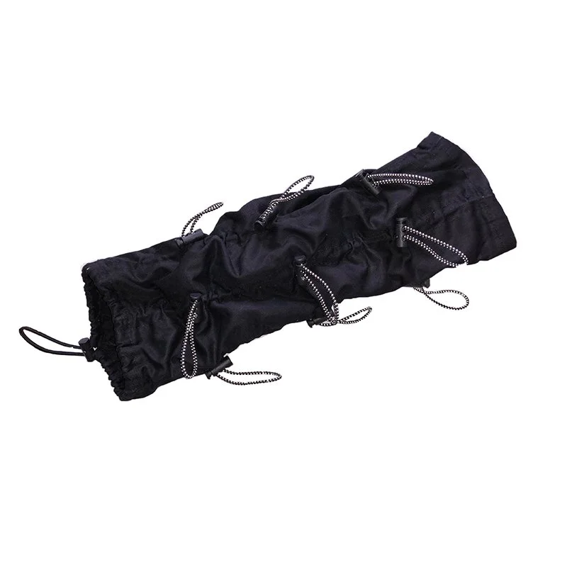 Stay Visible with Reflective Drawstring Gloves