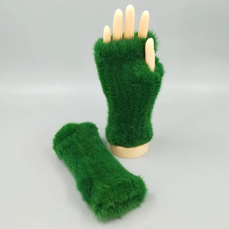 Stay Warm Mid-Length Winter Gloves for Women