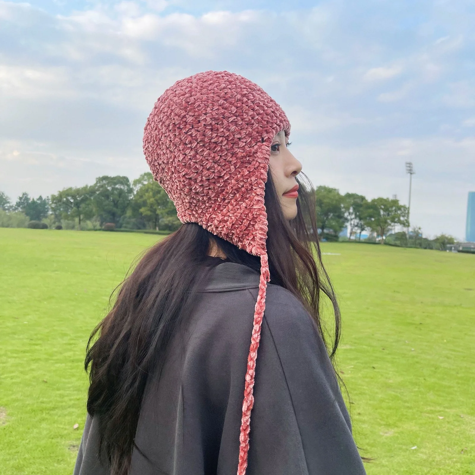 Stay Warm This Winter with Our Soft Chenille Hat