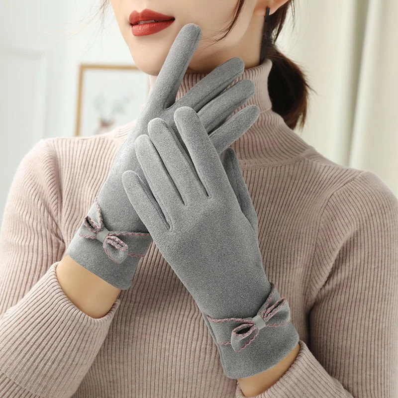 Stay Warm Winter Gloves for Women, Fleece Lined Gloves