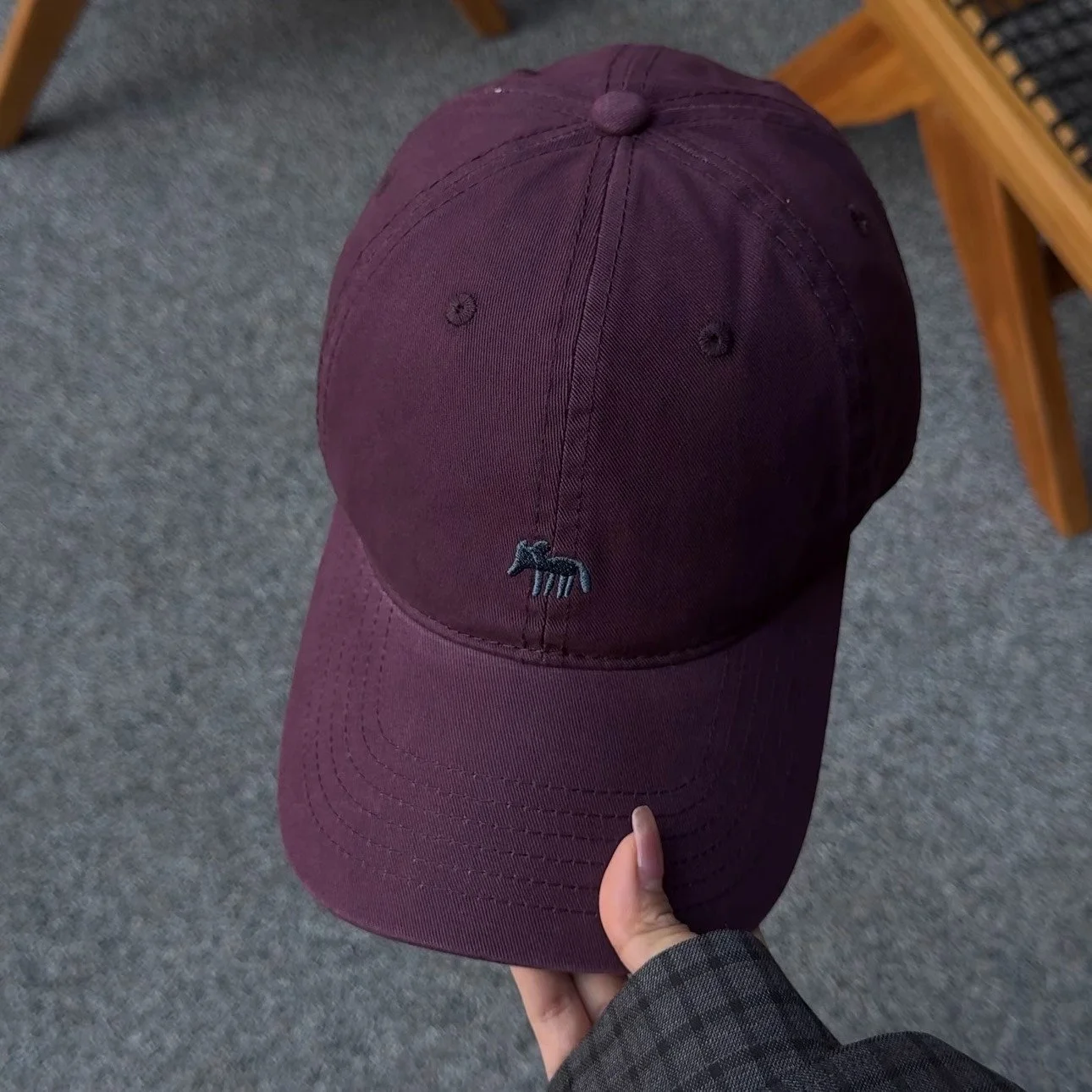 Sun-Proof Embroidered Fox Baseball Cap