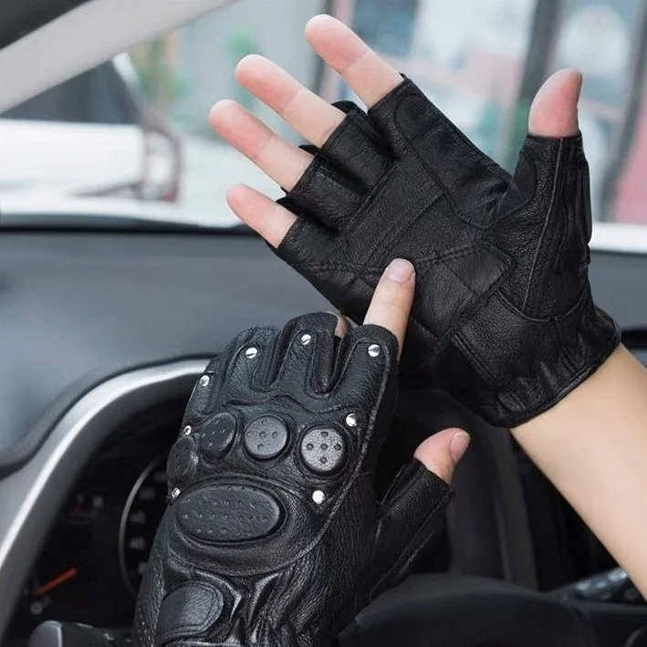 Tactical Training Non-Slip Leather Gloves for Women