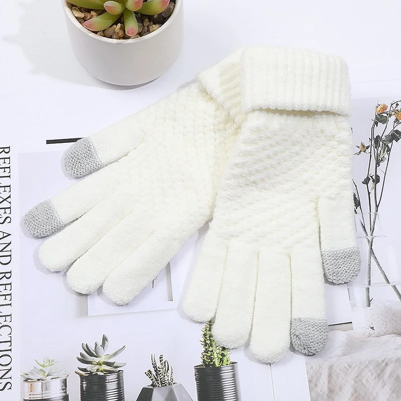 Touch Screen Cycling Gloves for Men & Women - Warm Fleece
