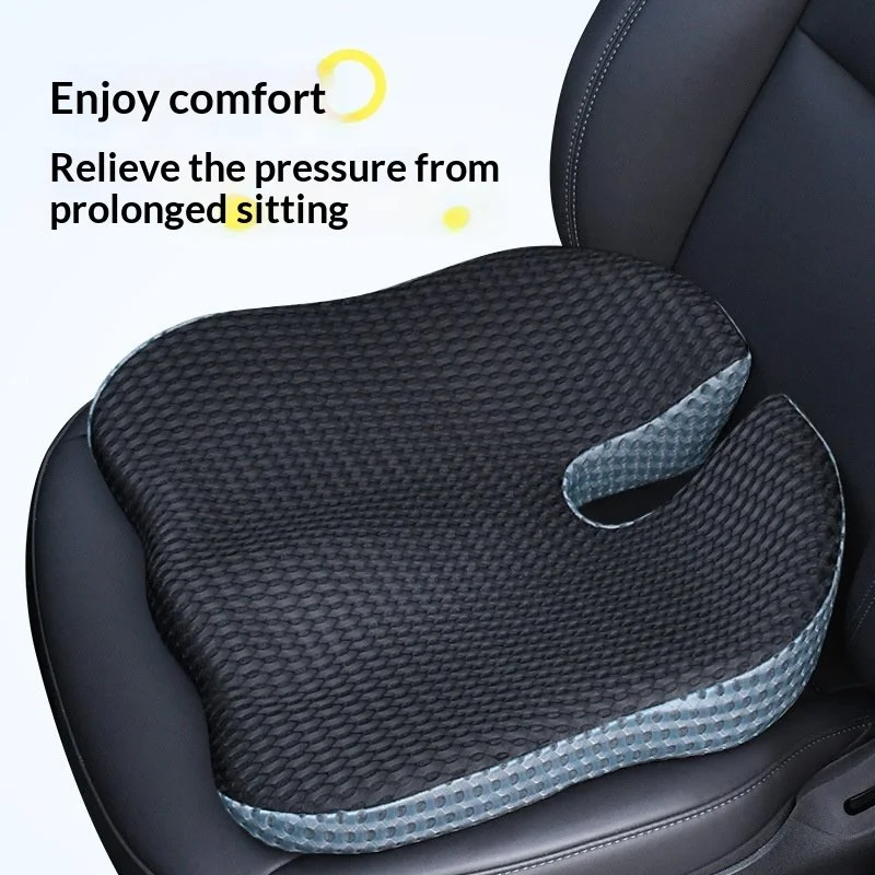 Universal Memory Foam Seat Cushion for Office & Car - Ergonomic Support