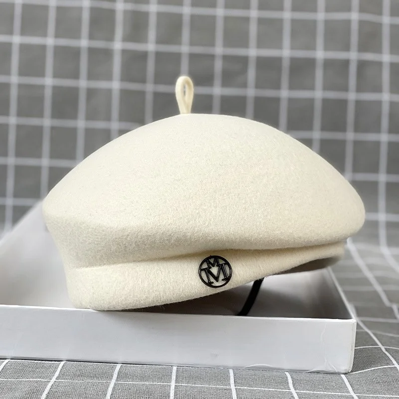 Versatile Wool Beret for Women