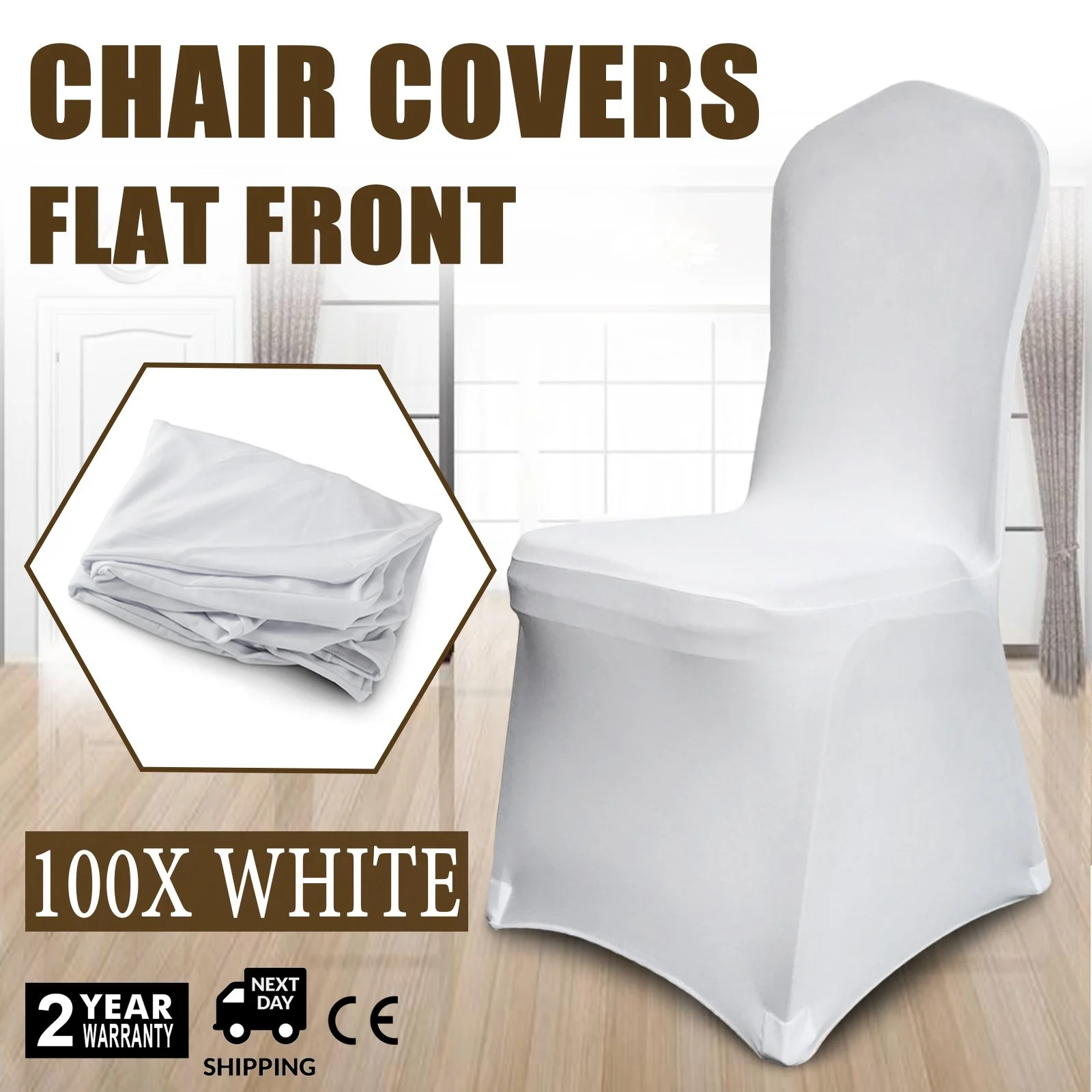 Vevor Stretch Spandex Folding Chair Covers, Universal Fitted Chair Cover, Removable Washable Protective Slipco