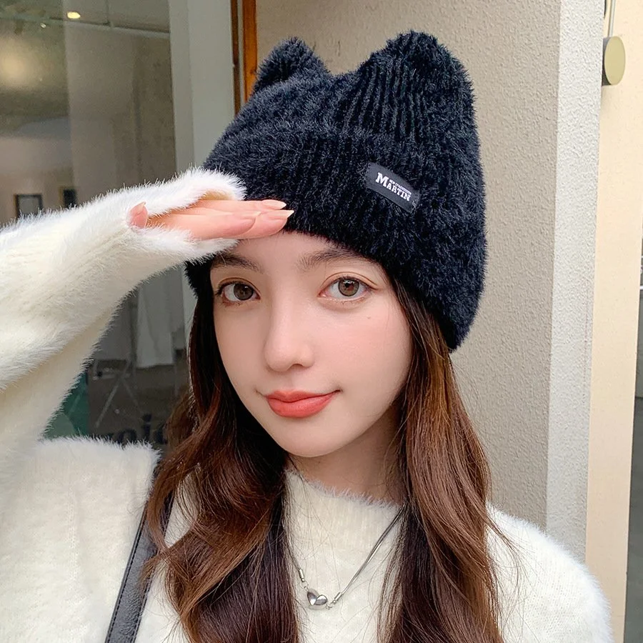 Warm Cat Ears Hat