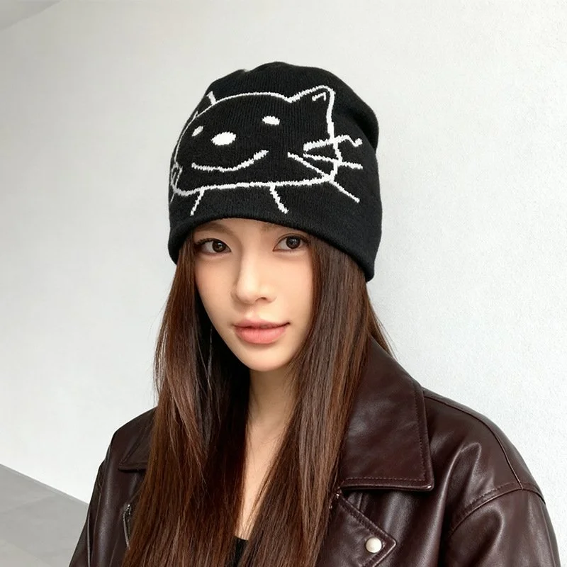 Warm Embroidered Hat