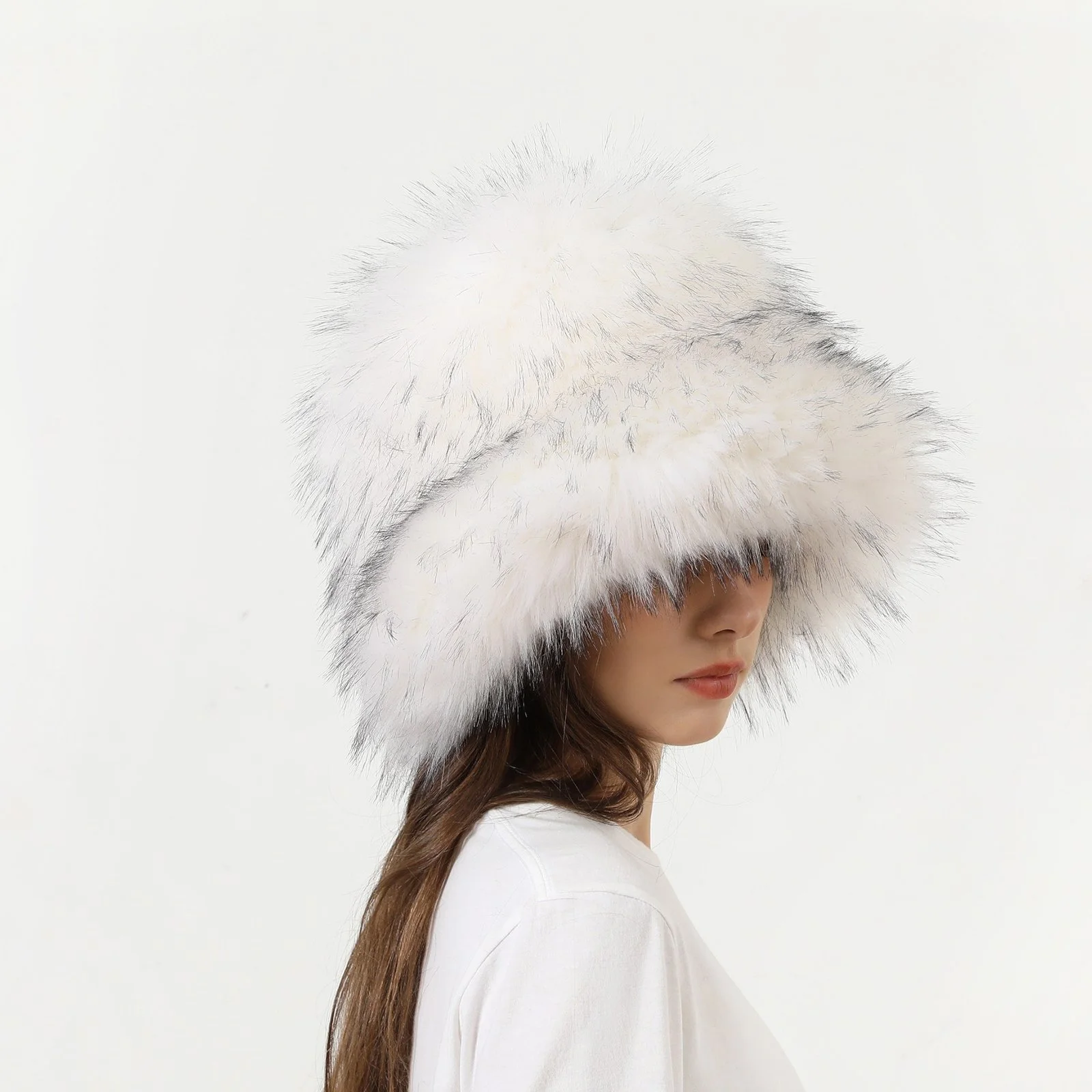 Warm Faux Fur Winter Hat