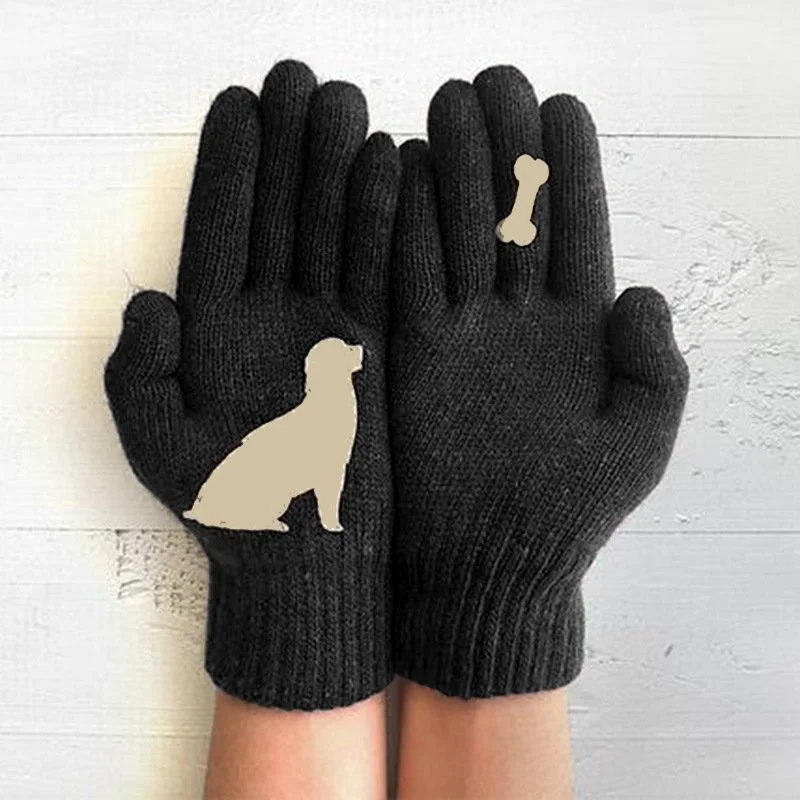 Warm Finger Gloves for Women Autumn & Winter
