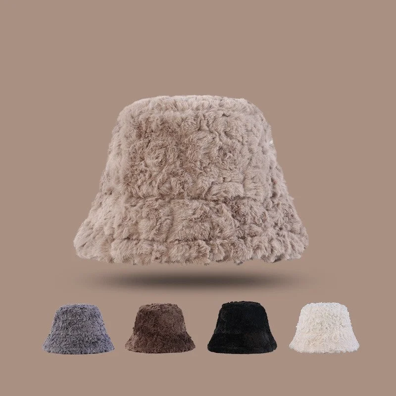 Warm Fisherman's Hat for Women - Versatile Sunshade Ear Protection
