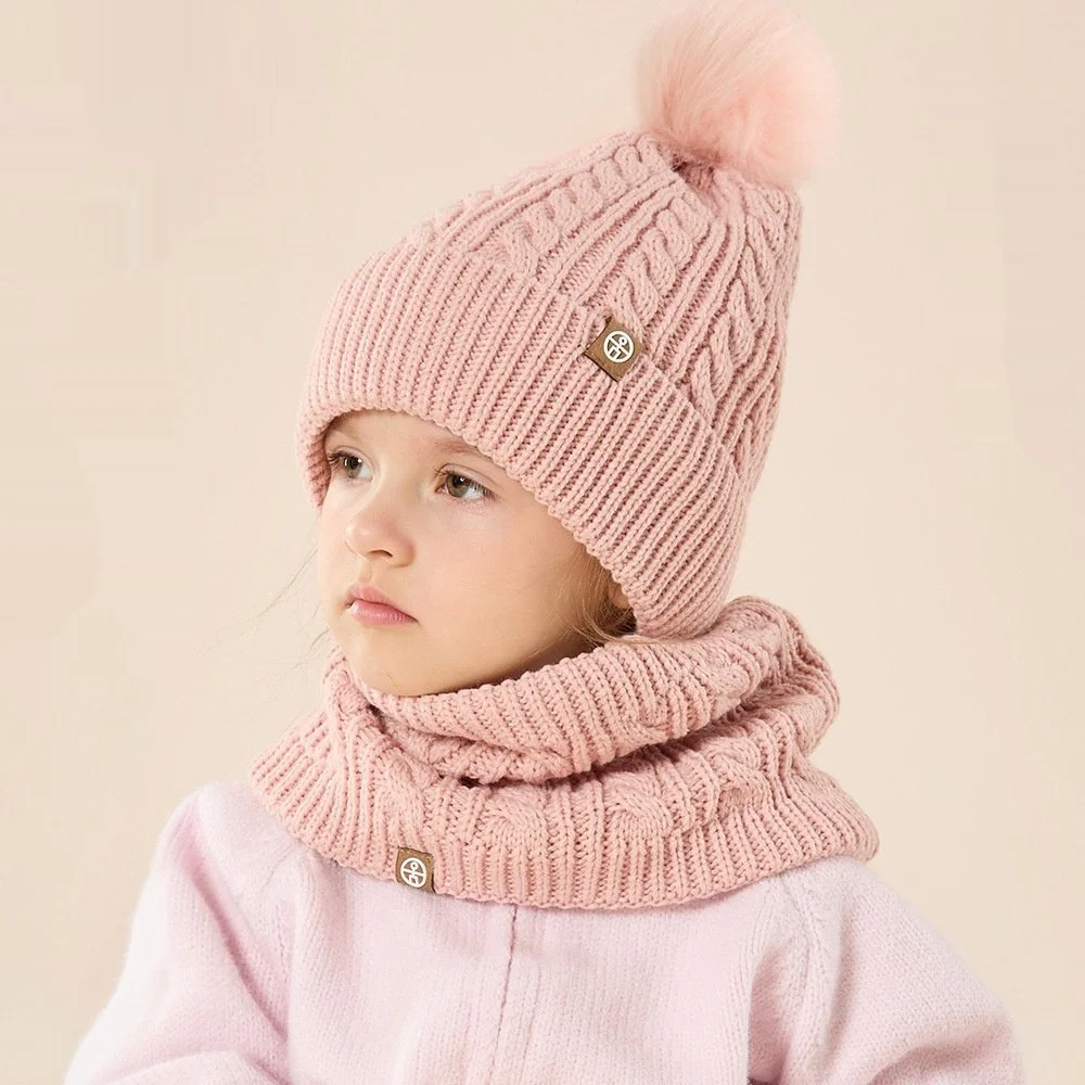 Warm Kids Scarf Set