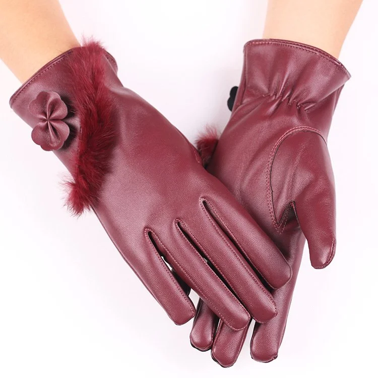 Warm Lady Gloves for Cold Weather