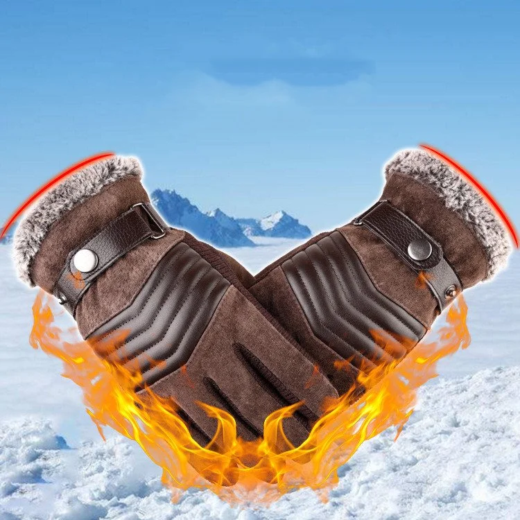 Warm Motorcycle Gloves for Men