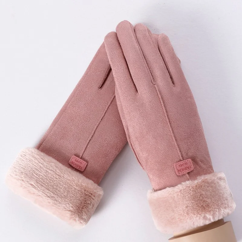 Warm Touchscreen Gloves for Women Cyclists