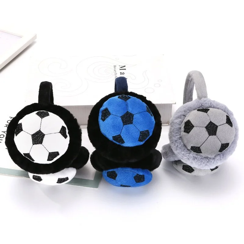 Warm Women's Football Earmuffs Set - Cute Winter Headgear