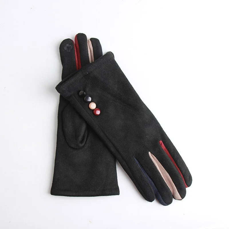 Warm Women's Riding Gloves for Cold Weather