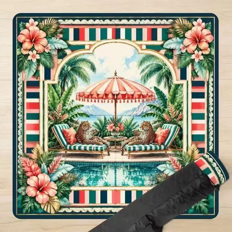 Wear-resistant and Non-slip Mahjong Table Mat