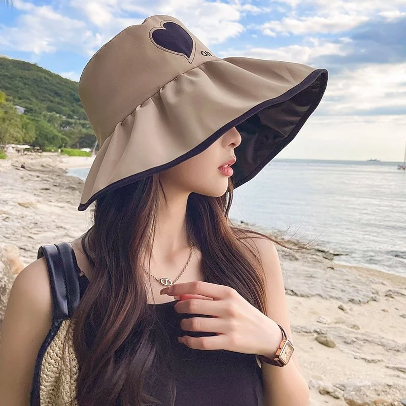 Wide Brim Sun Hat for Women