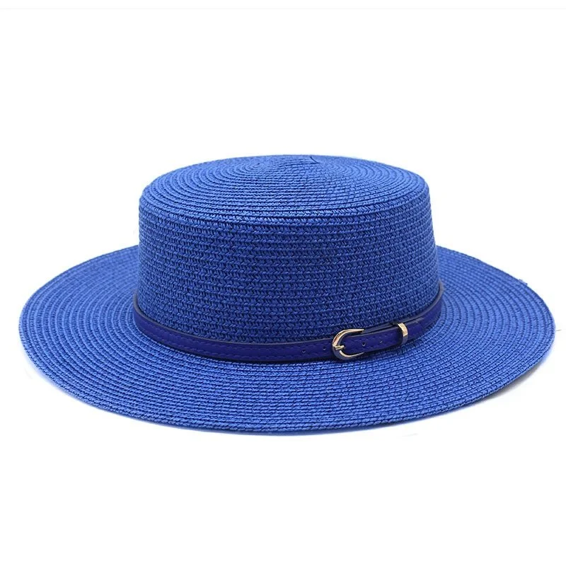 Wide Brim Sun Protection Straw Hat for Women