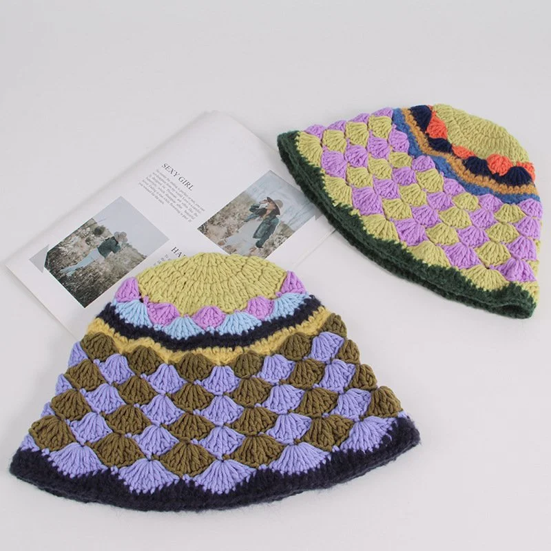 Windproof Wool Beanie for Women - Warm Outdoor Headwear