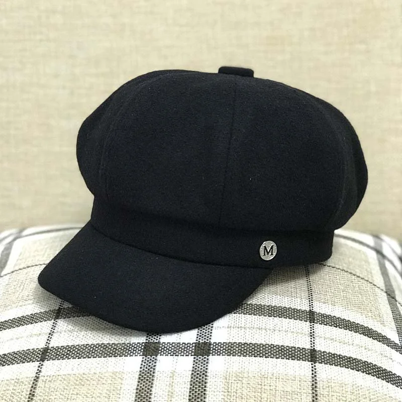 Winter Woolen Hat for Women - All-match British Style