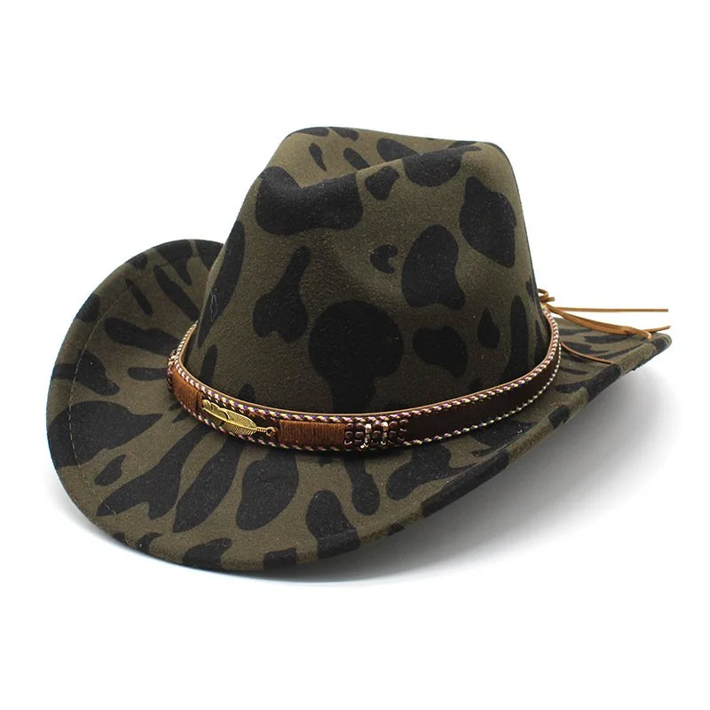 Woolen Wide Brim Hat