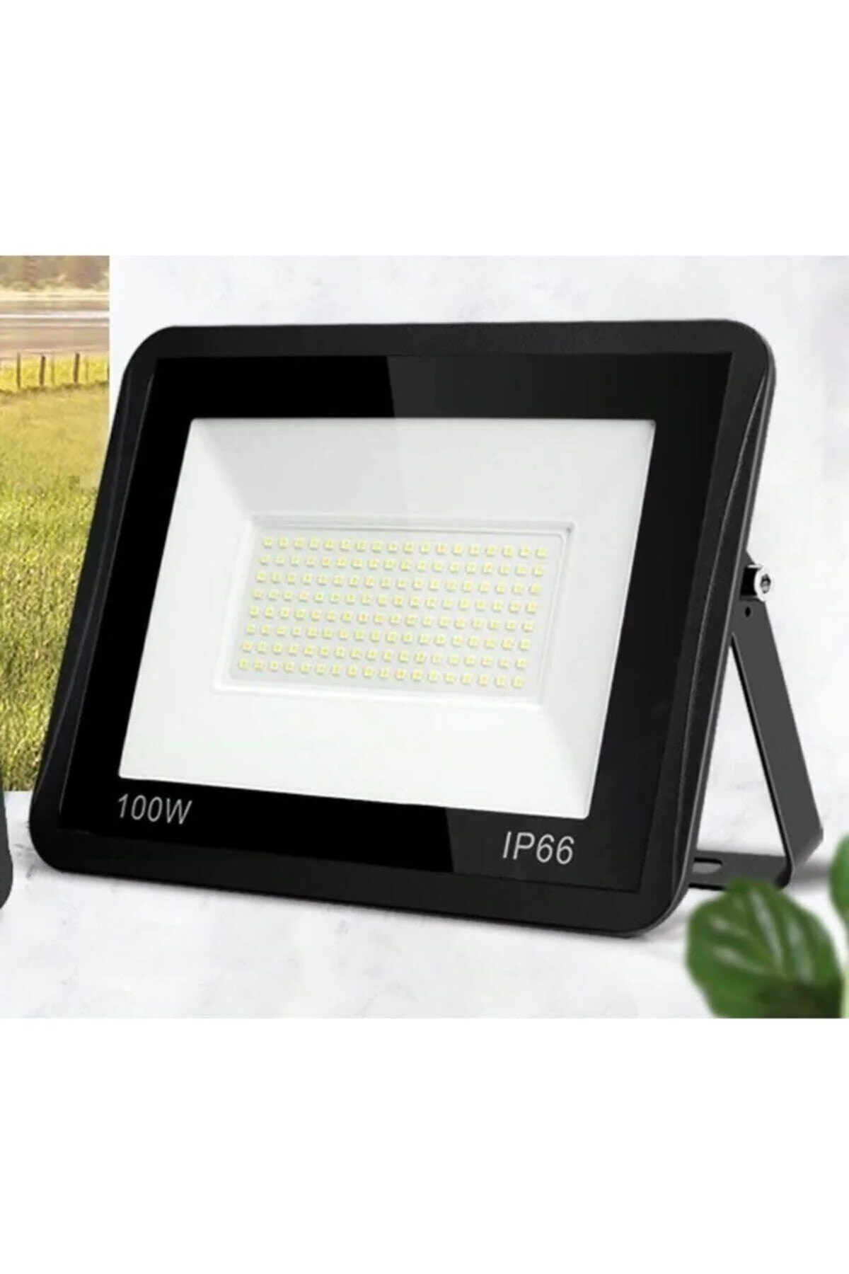 100W LED Projector with COB Technology for Outdoor and Industrial Lighting