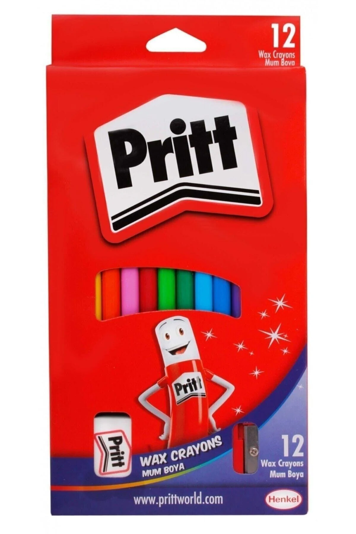 12 piece set of erasable colored pencils