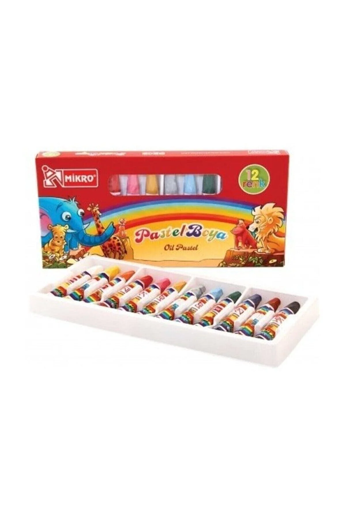Oil Pastel Paint Set – 12 Vibrant Colors