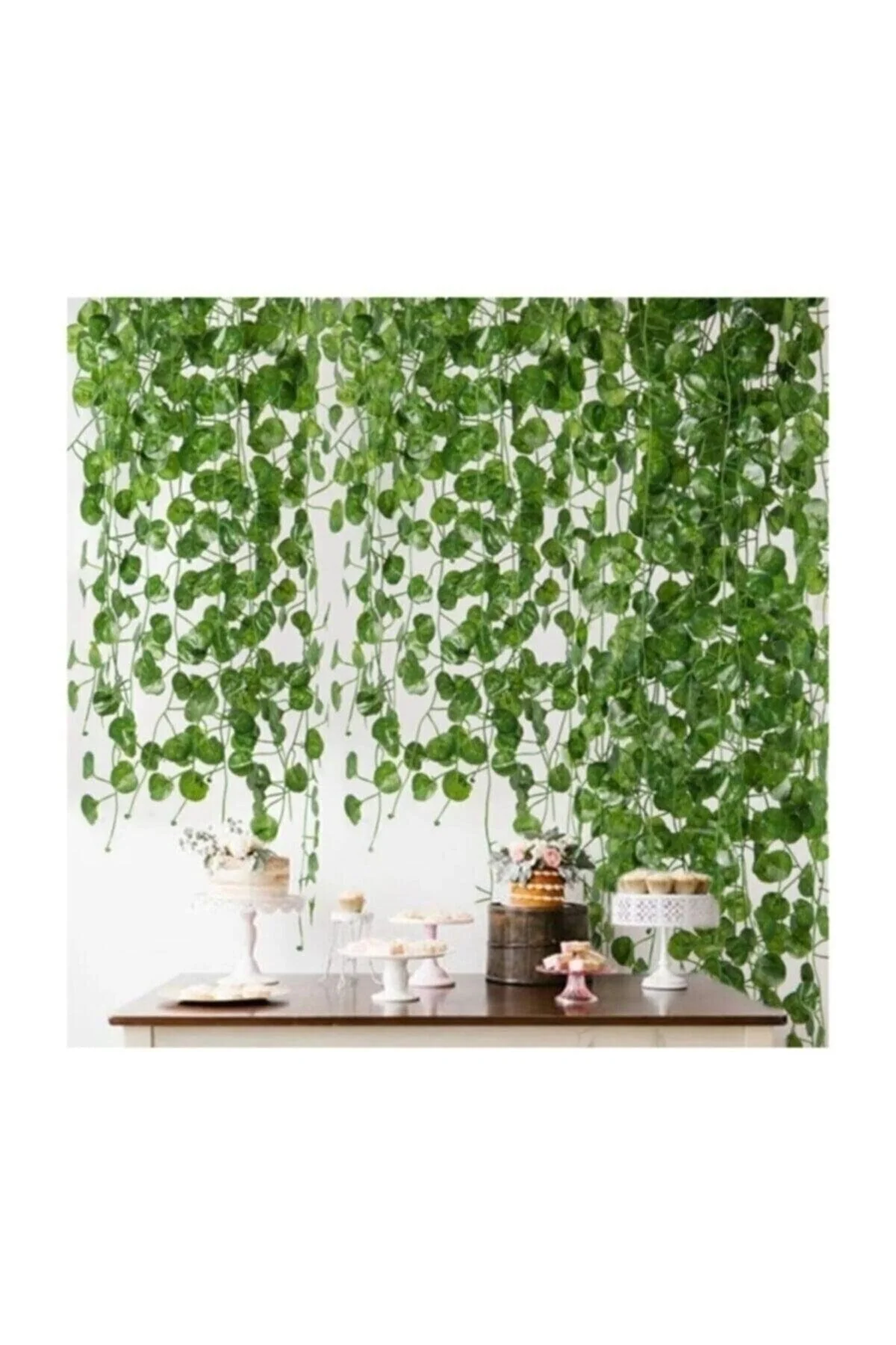12-Piece Artificial Ivy Garland Set, Each 230cm Long