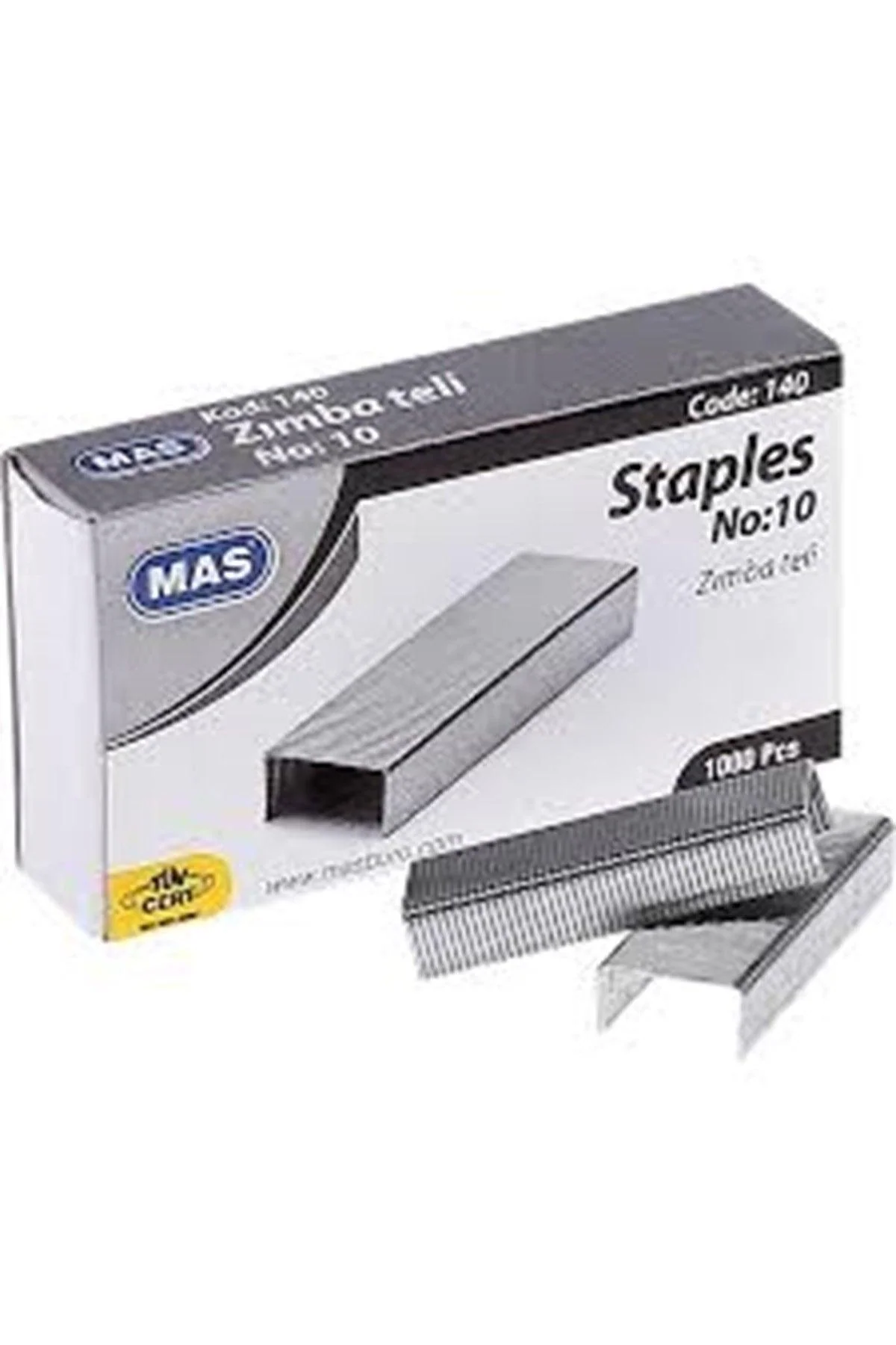140 white binder staples for standard staplers