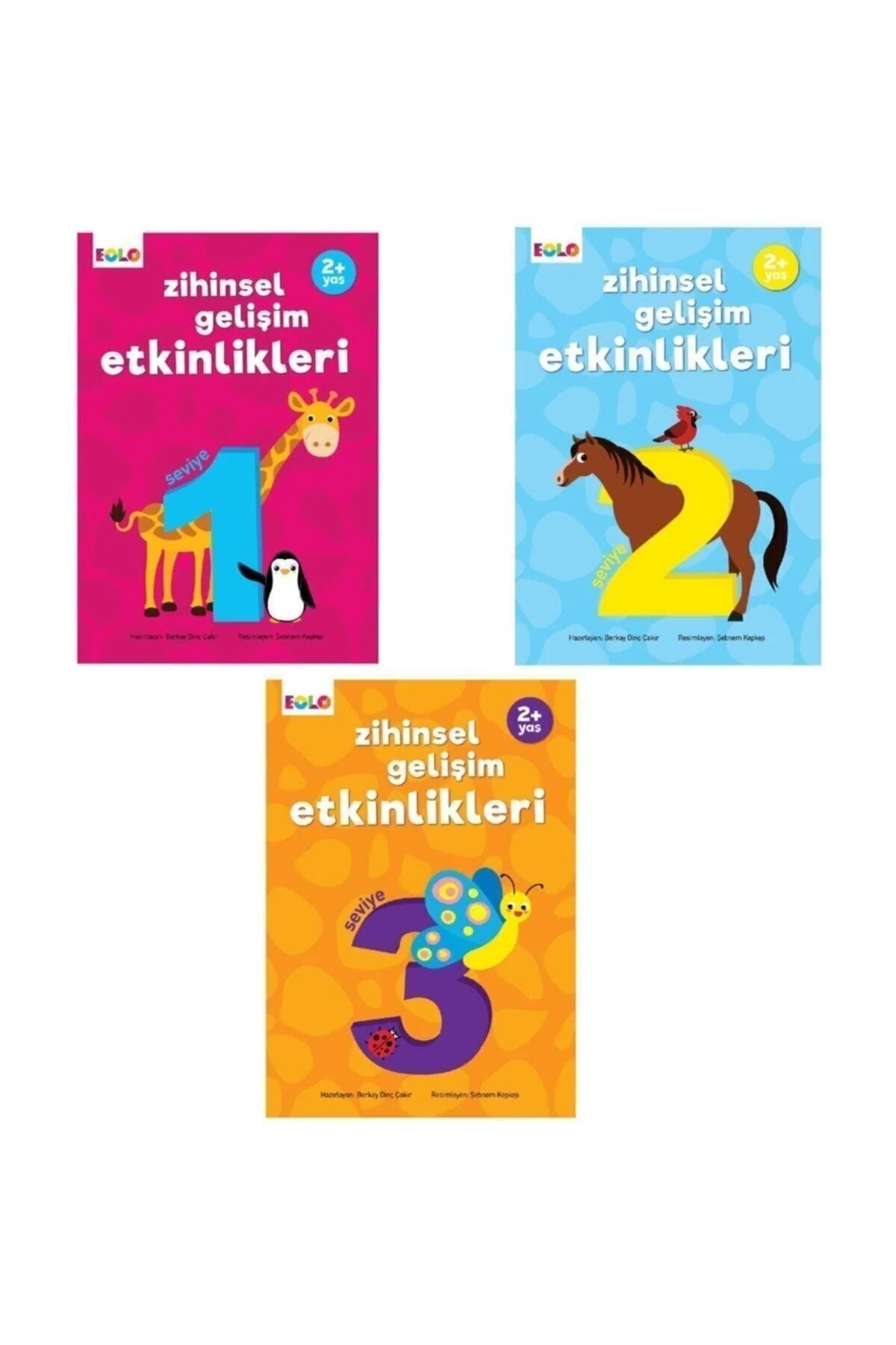 Mental development activity set for toddlers and preschoolers