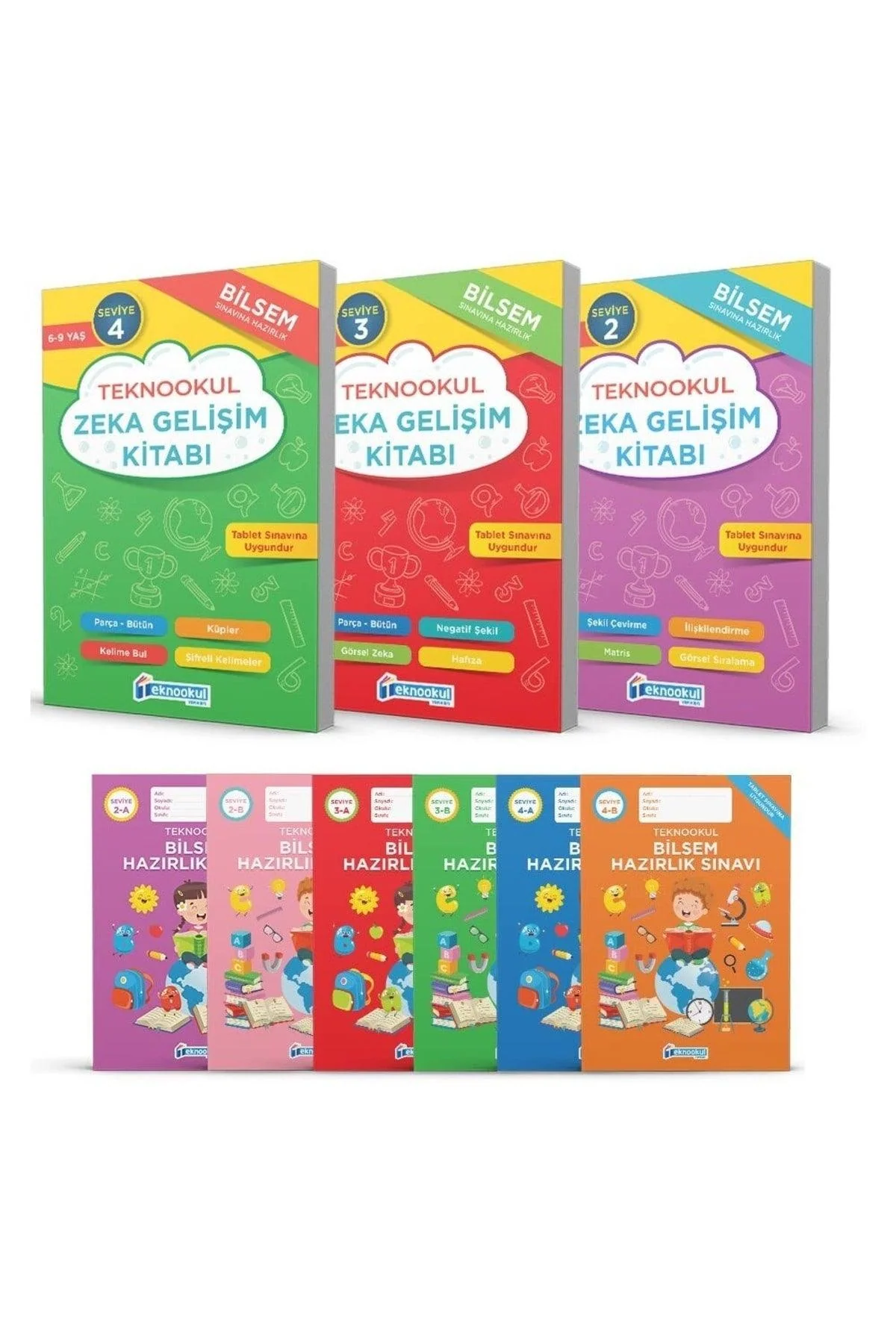 Comprehensive Exam Preparation Set for Students: Grades 8-10 with Practice Tests and Solutions