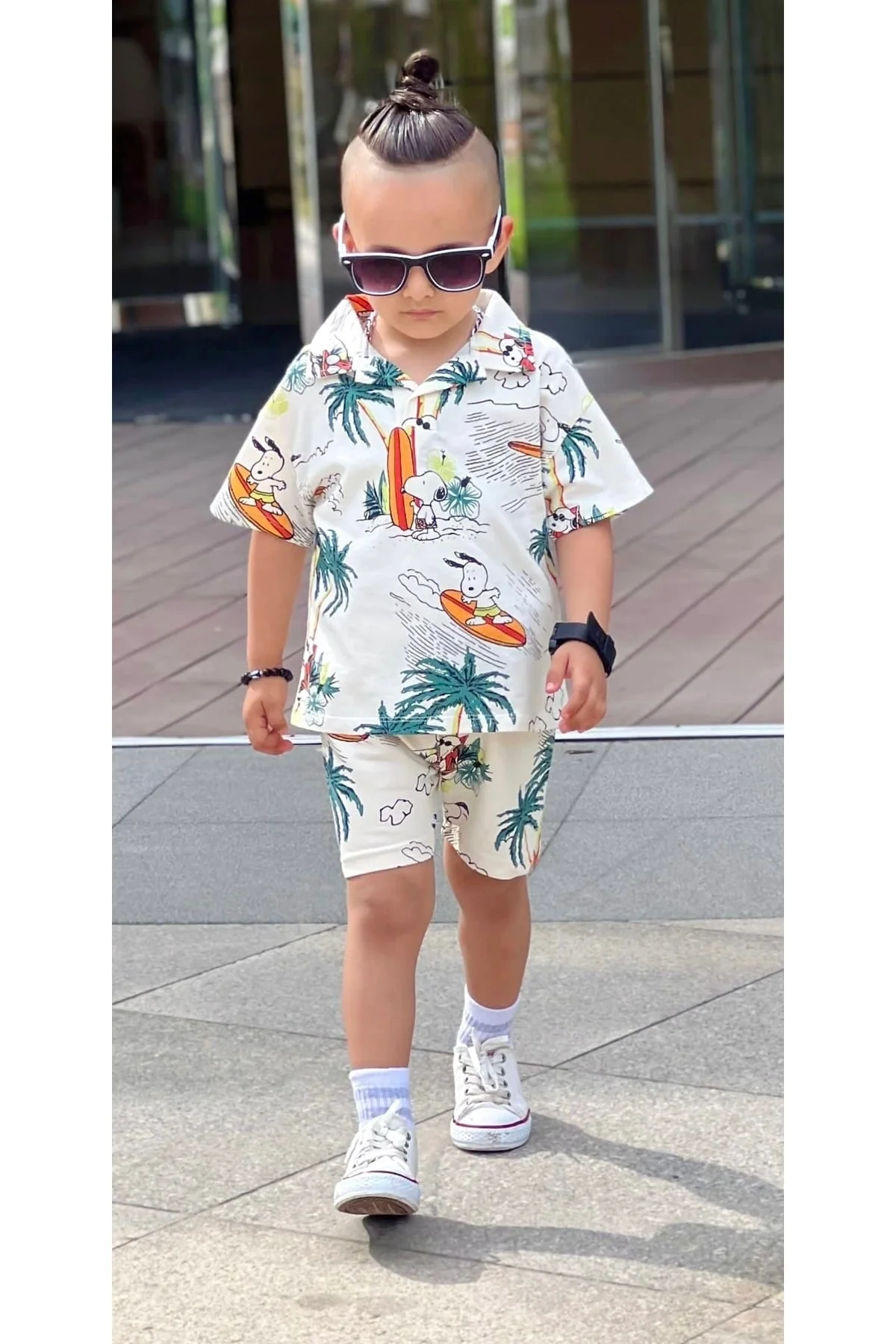 2-Piece Unisex Short Set for Kids and Adults