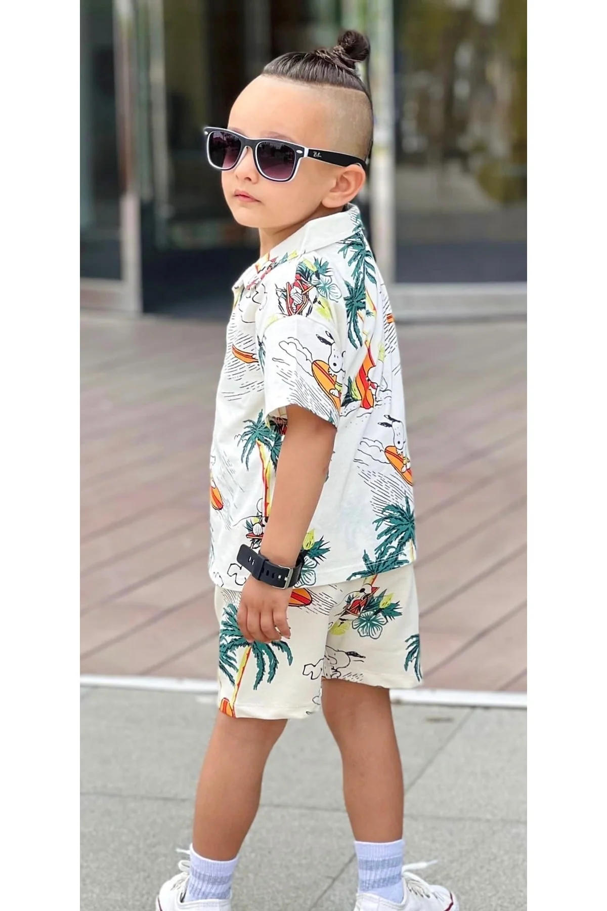 2-Piece Unisex Short Set for Kids and Adults