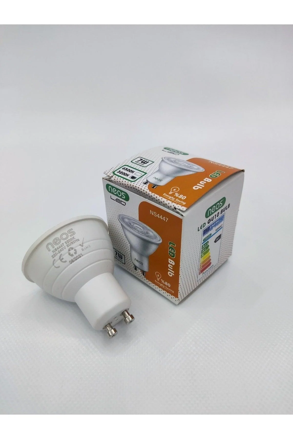 LED Lighting Set, 7W White, Pack of 3, Daylight 6500K