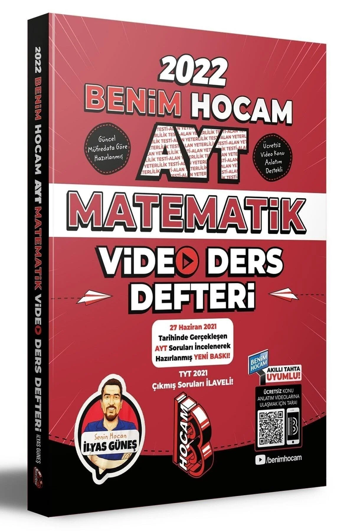 2022 AYT Mathematics Video Course Book with New Generation Questions