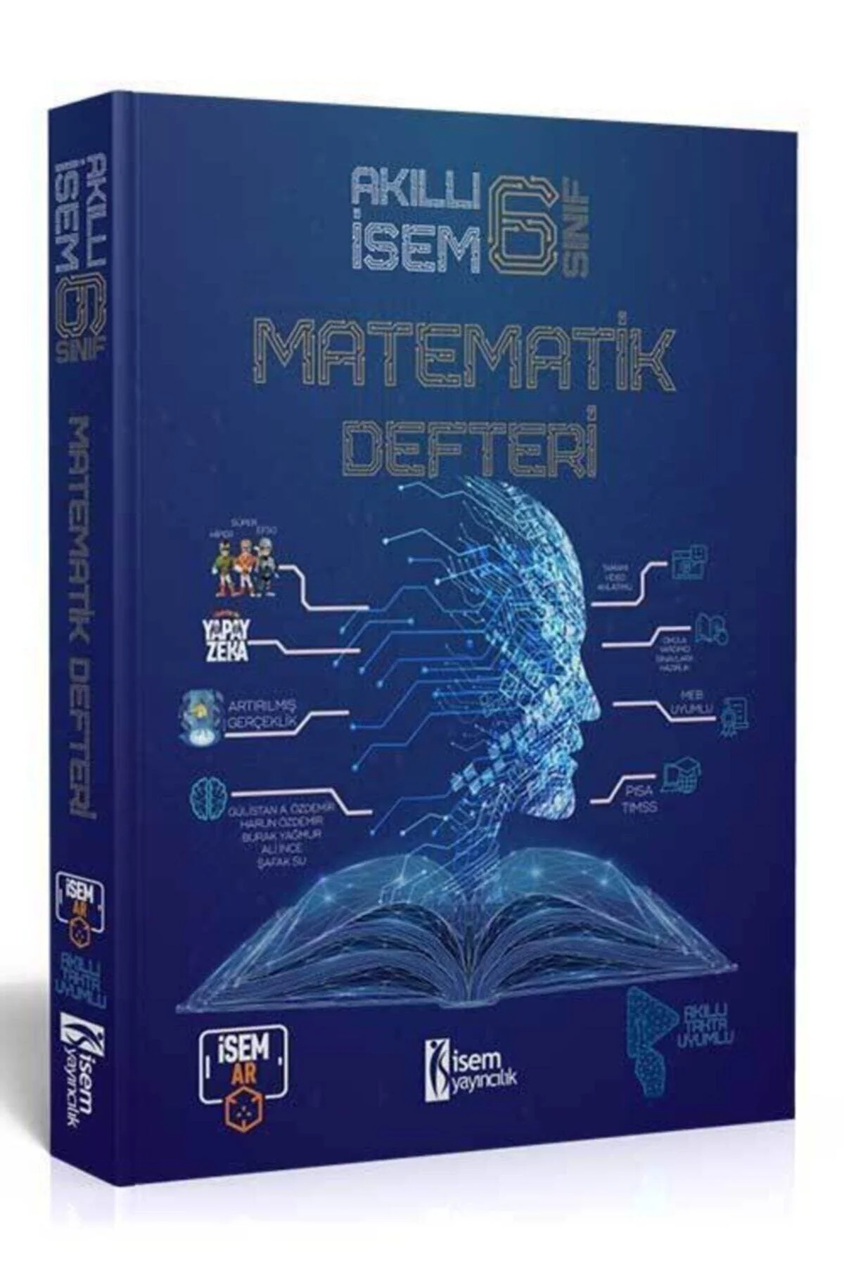 Sixth grade mathematics notebook with video explanations