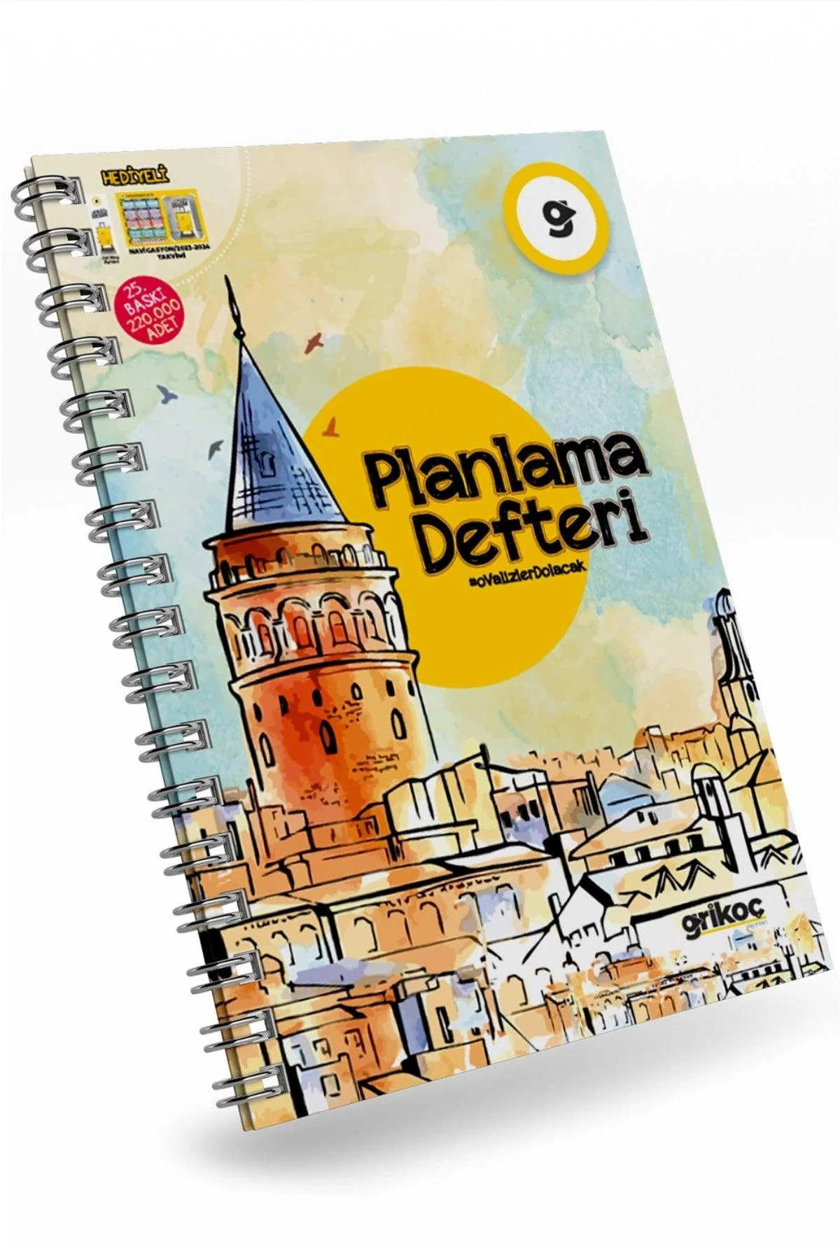 2026 academic year weekly planning notebook for students