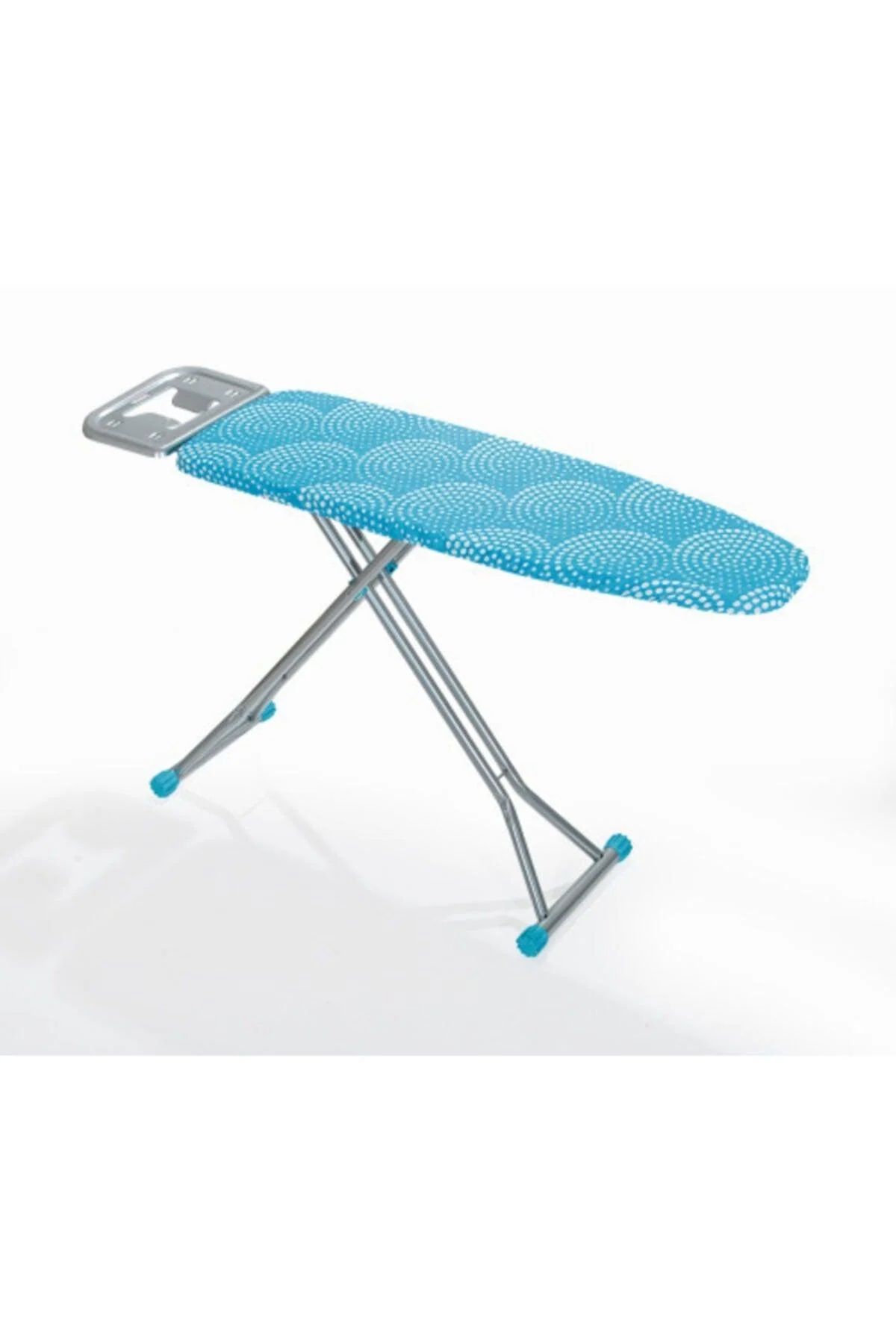 Monoblock ironing board with heat-resistant surface