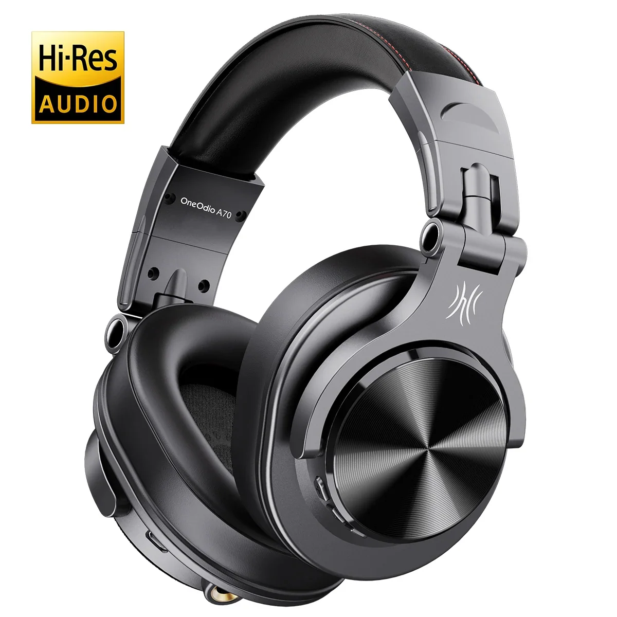 Over-ear Bluetooth headphones with 72-hour battery and Hi-Res audio