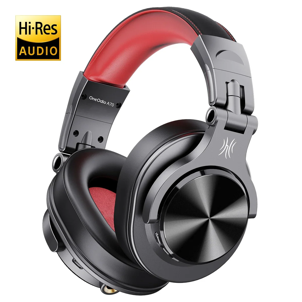 Over-ear Bluetooth headphones with 72-hour battery and Hi-Res audio