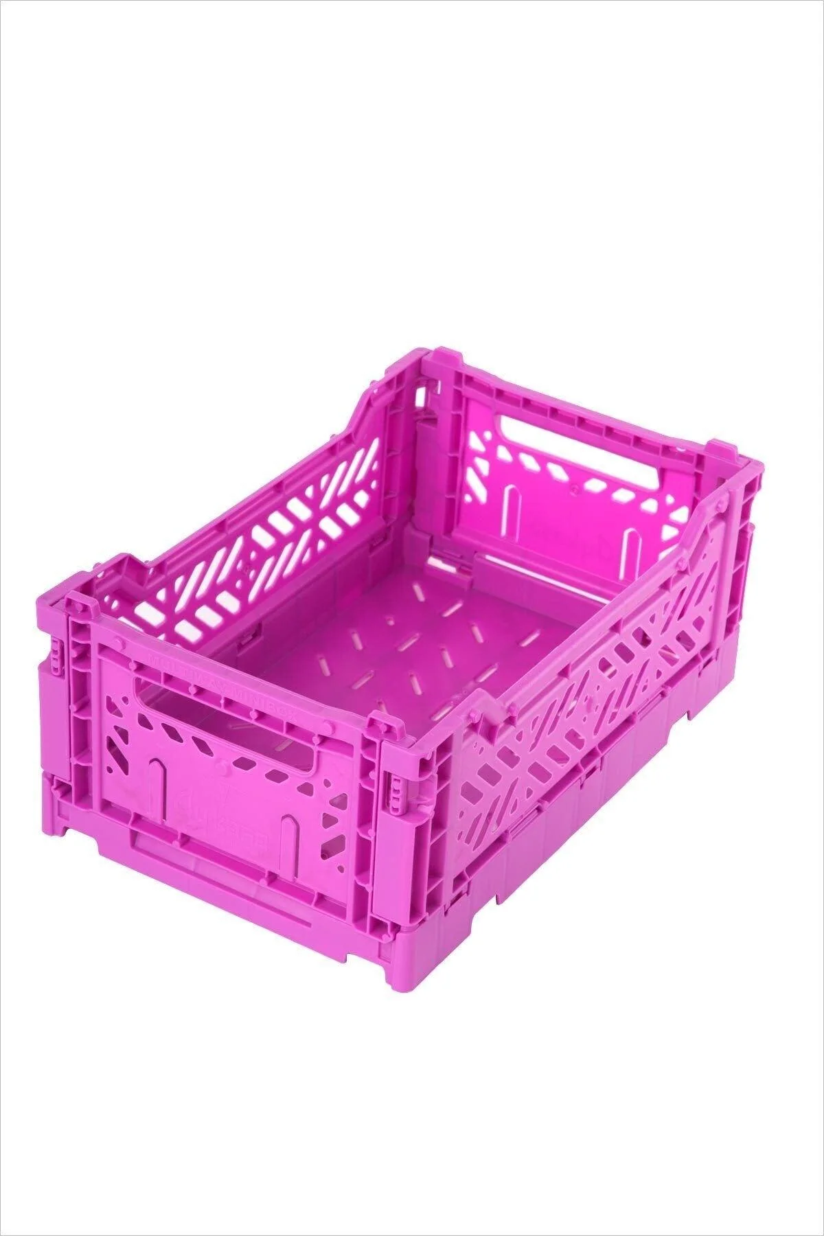 Child-safe foldable storage box for toys, clothes and stationery